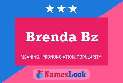 Brenda Bz Namensposter