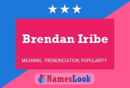 Brendan Iribe Namensposter