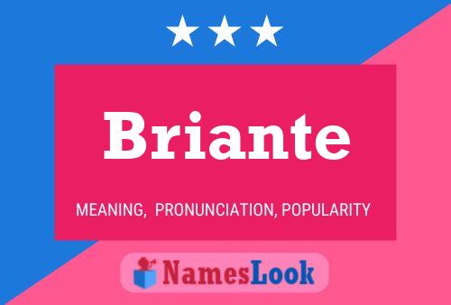 Briante Namensposter