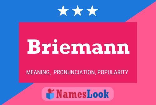 Briemann Namensposter