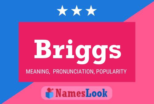 Briggs Namensposter