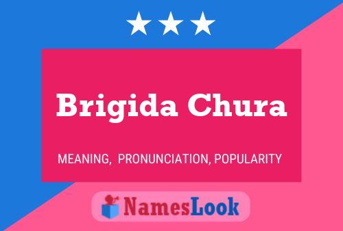 Brigida Chura Namensposter