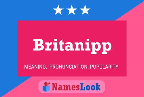 Britanipp Namensposter