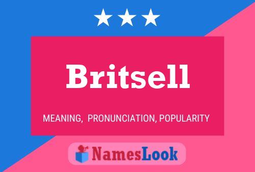 Britsell Namensposter