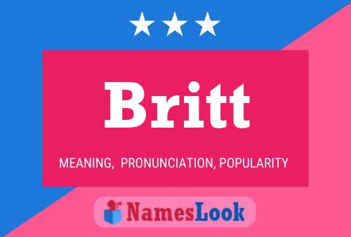 Britt Namensposter