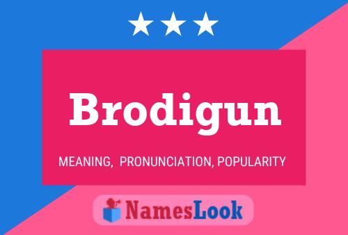 Brodigun Namensposter