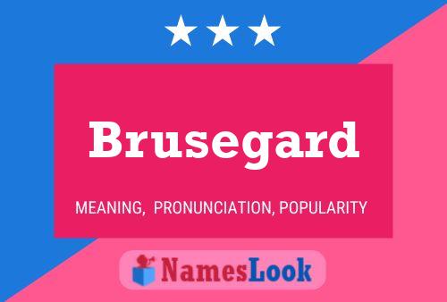 Brusegard Namensposter