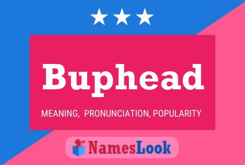 Buphead Namensposter