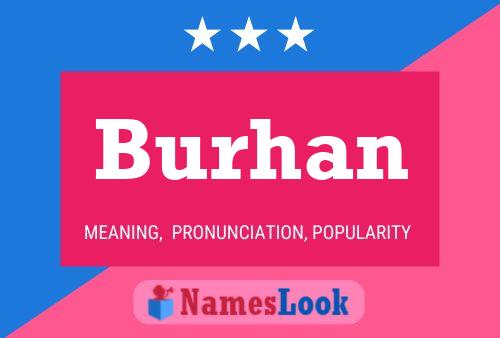 Burhan Namensposter