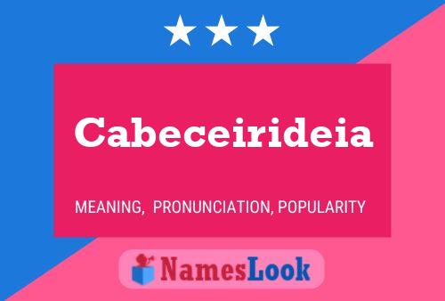 Cabeceirideia Namensposter