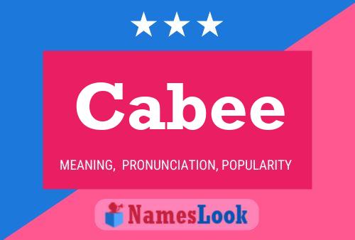 Cabee Namensposter