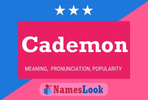 Cademon Namensposter