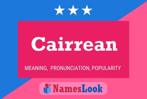 Cairrean Namensposter