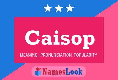 Caisop Namensposter