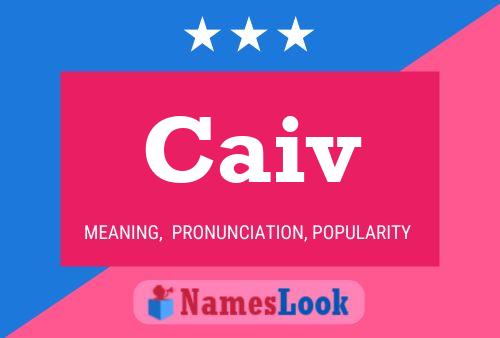 Caiv Namensposter