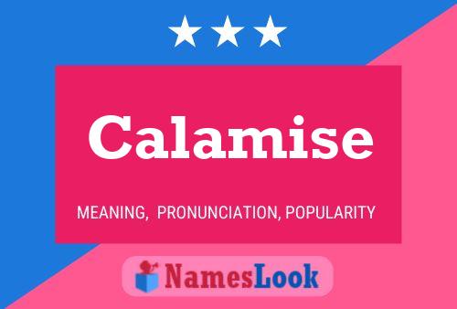 Calamise Namensposter