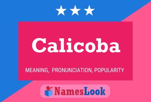 Calicoba Namensposter