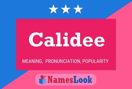 Calidee Namensposter