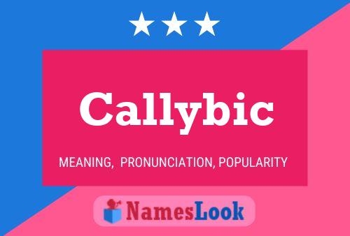 Callybic Namensposter