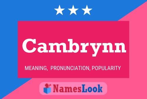 Cambrynn Namensposter