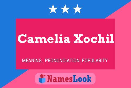 Camelia Xochil Namensposter