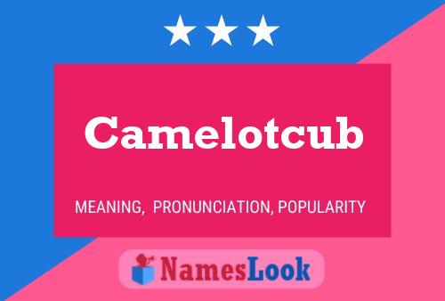 Camelotcub Namensposter