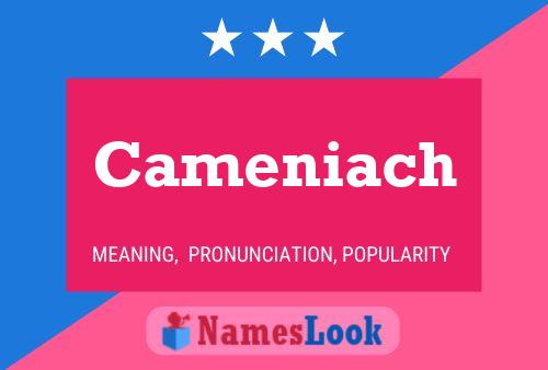 Cameniach Namensposter