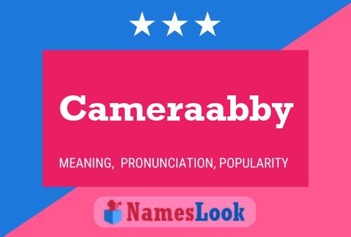 Cameraabby Namensposter