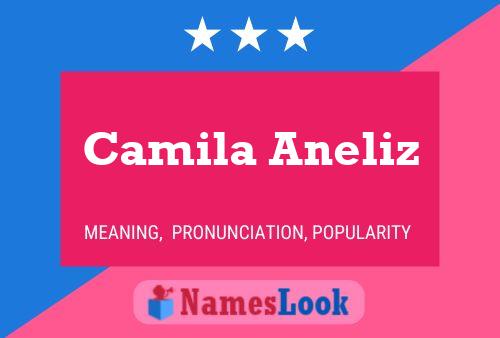 Camila Aneliz Namensposter