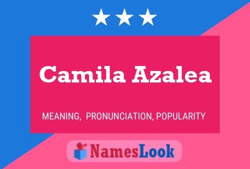 Camila Azalea Namensposter