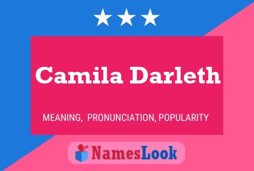 Camila Darleth Namensposter