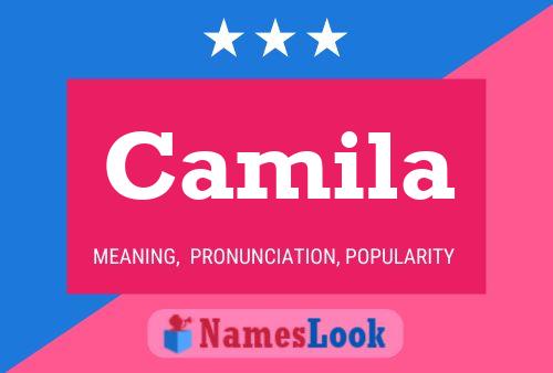 Camila Namensposter