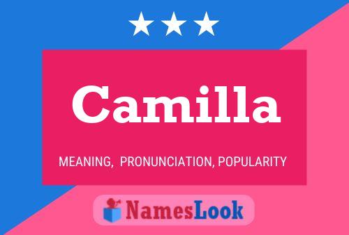 Camilla Namensposter