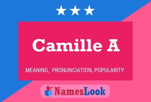 Camille A Namensposter