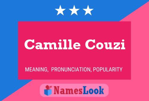 Camille Couzi Namensposter