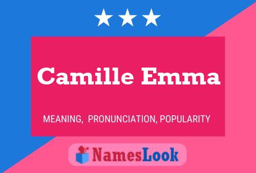 Camille Emma Namensposter