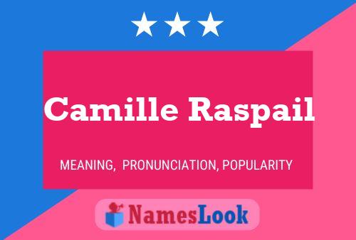 Camille Raspail Namensposter