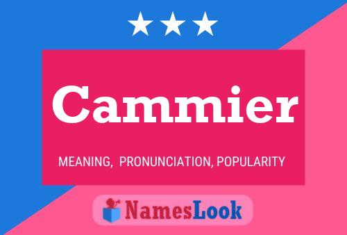 Cammier Namensposter