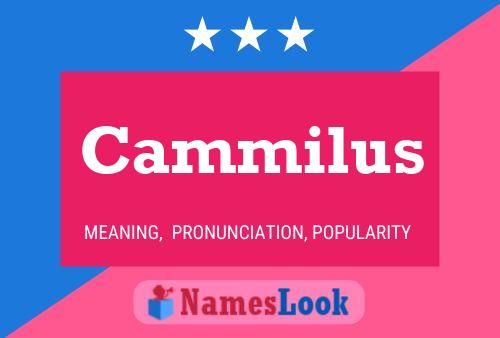 Cammilus Namensposter