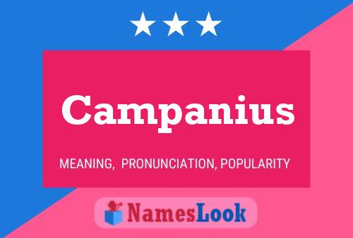 Campanius Namensposter