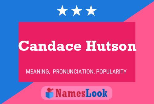 Candace Hutson Namensposter