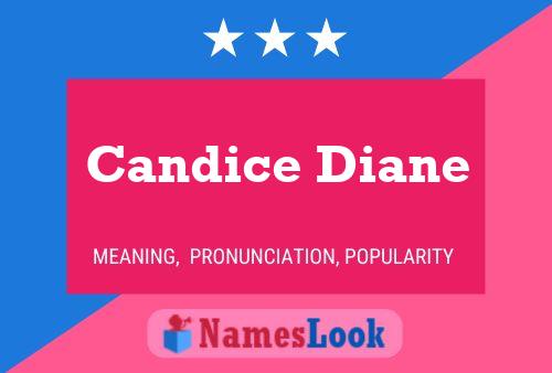 Candice Diane Namensposter