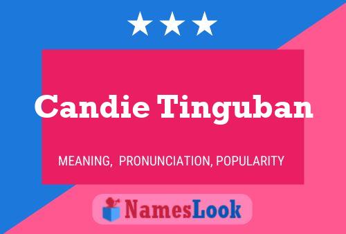 Candie Tinguban Namensposter