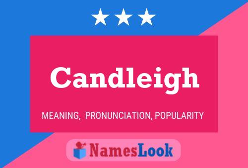 Candleigh Namensposter