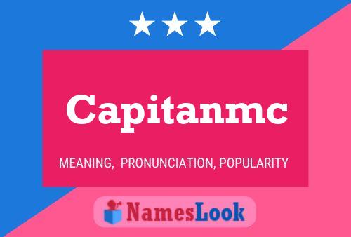 Capitanmc Namensposter