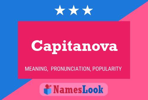 Capitanova Namensposter