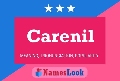 Carenil Namensposter