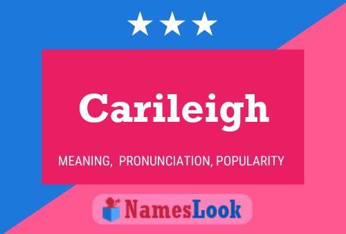 Carileigh Namensposter