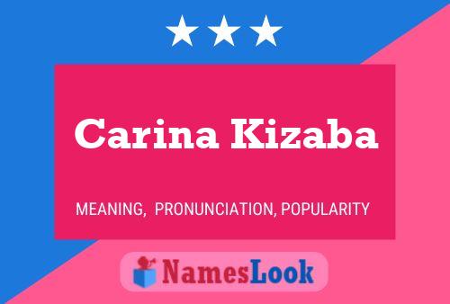 Carina Kizaba Namensposter