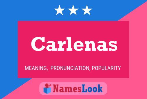 Carlenas Namensposter